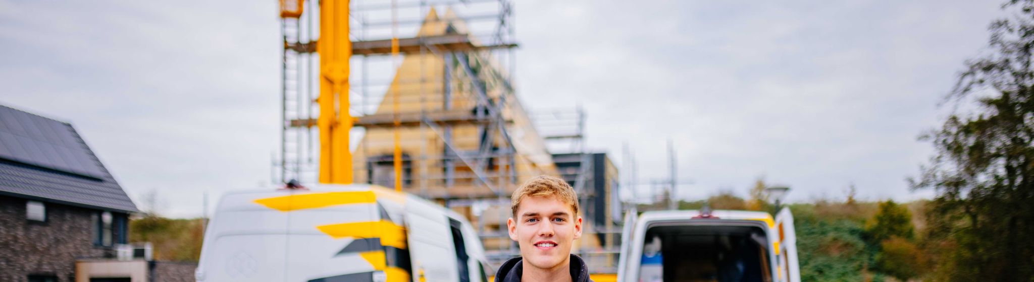 Jonge timmerman van U Veenstra